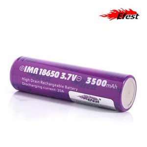 Επαναφορτιζόμενη μπαταριά Efest IMR18650 3500mah 20A